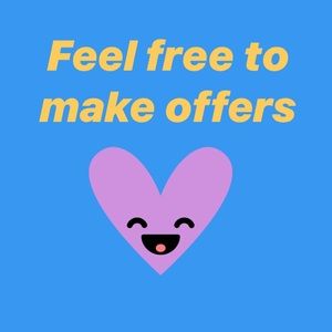 All offers welcomed!